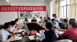 庆阳市市场监管局召开知识产权质押融资政银企对接会